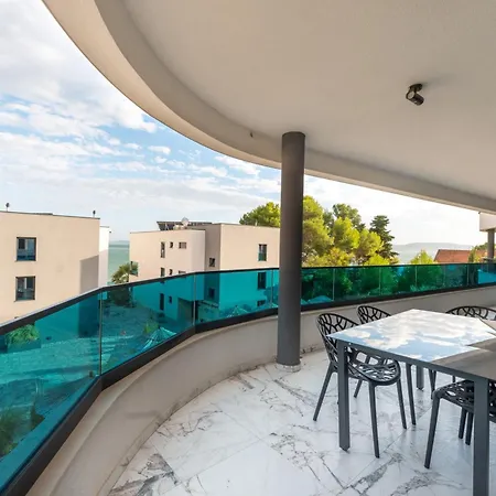 מלון דירות Marina-bay-resort - With Pool - First Line To The Sea Sukošan