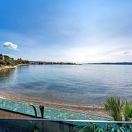 Marina-bay-resort - With Pool - First Line To The Sea Sukošan